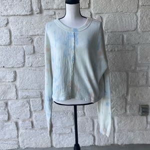 Spiritual Gangster Tie Dye Sweatshirt / Size Large